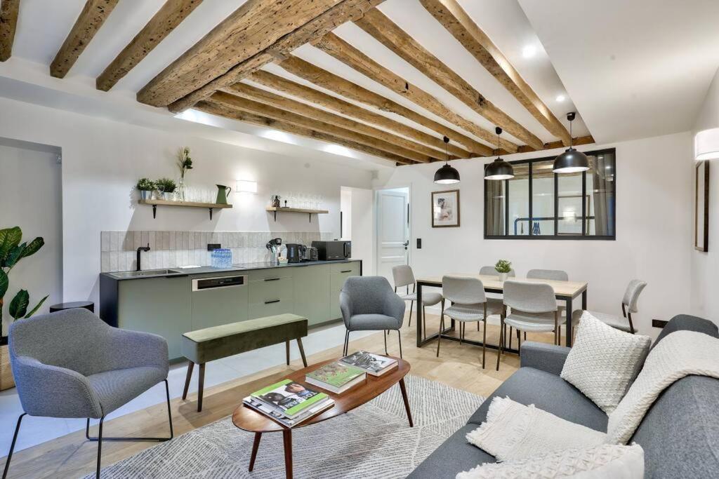Magnifique Appartement Pour 6 - Montorgueil ปารีส ภายนอก รูปภาพ