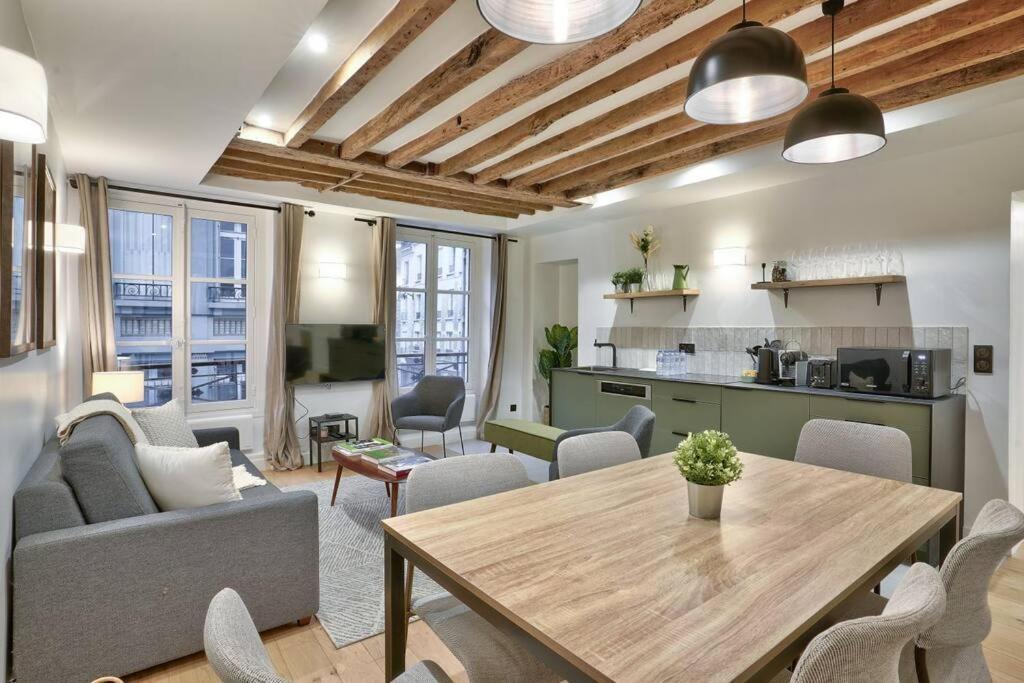 Magnifique Appartement Pour 6 - Montorgueil ปารีส ภายนอก รูปภาพ