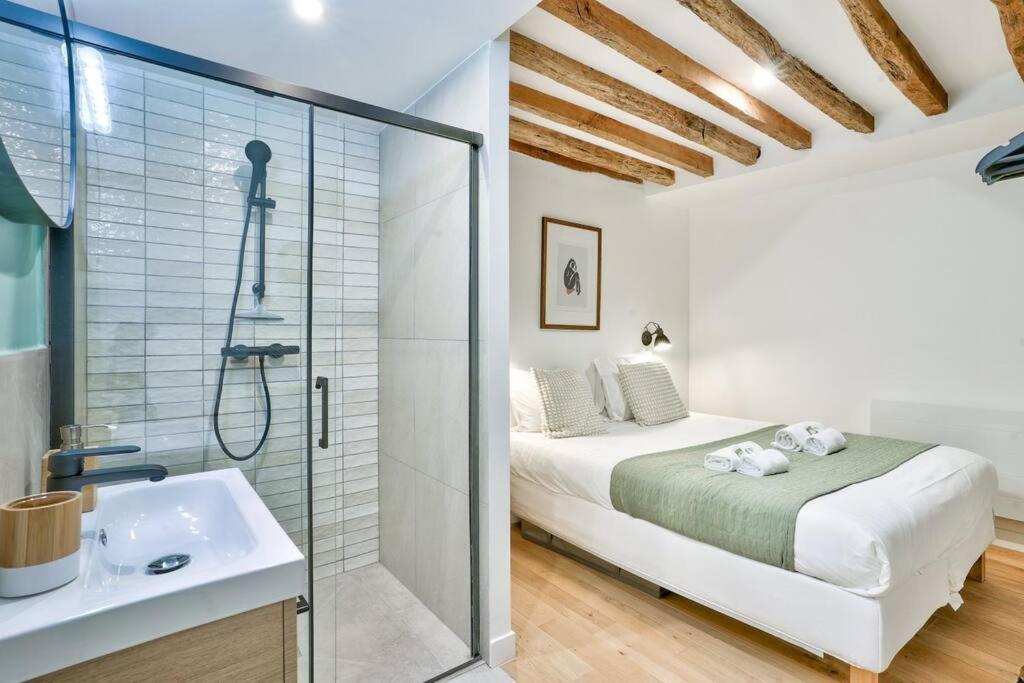 Magnifique Appartement Pour 6 - Montorgueil ปารีส ภายนอก รูปภาพ